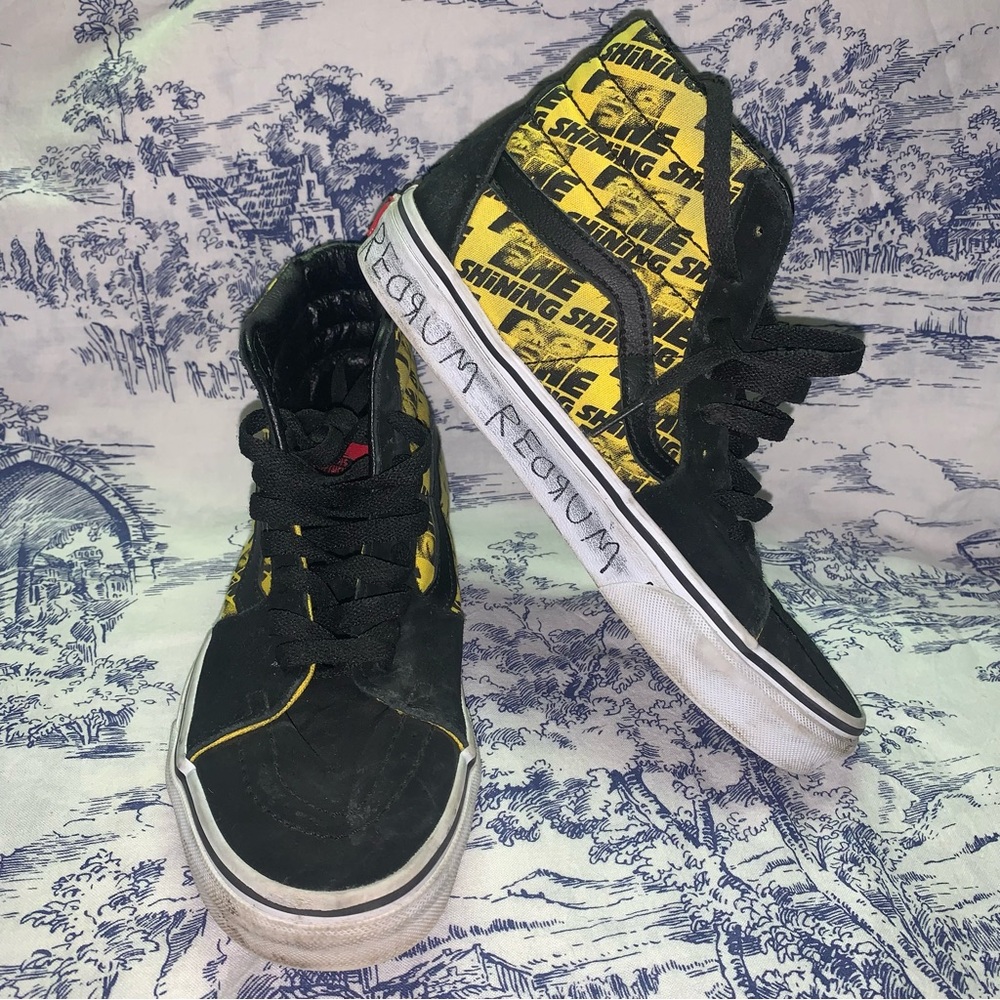 Vans The Shining Shoes M Size 6.5 W Size 8 House Of Terror Sk8 Hi Redrum